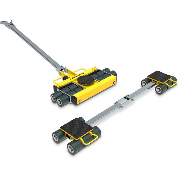 Wheeled Machine Skate Set, 20 ton