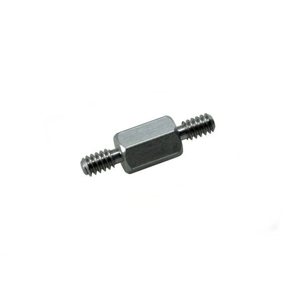 Hex Standoff, M3 Thrd Sz, Steel Zinc Plated, 6.0 mm Hex W