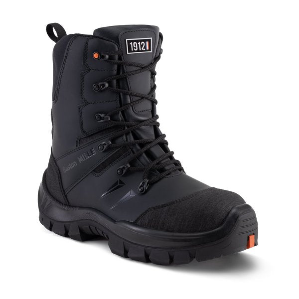 Safety Boots, Master Black, Men's Size 12