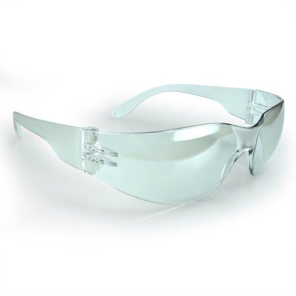 Safety Glasses, Wraparound I/O Polycarbonate Lens, Scratch-Resistant
