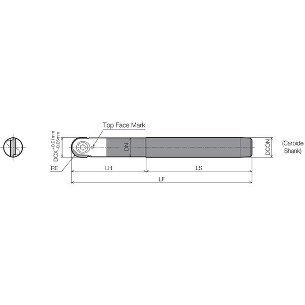 MRFW 08S08 Standard Length Shank