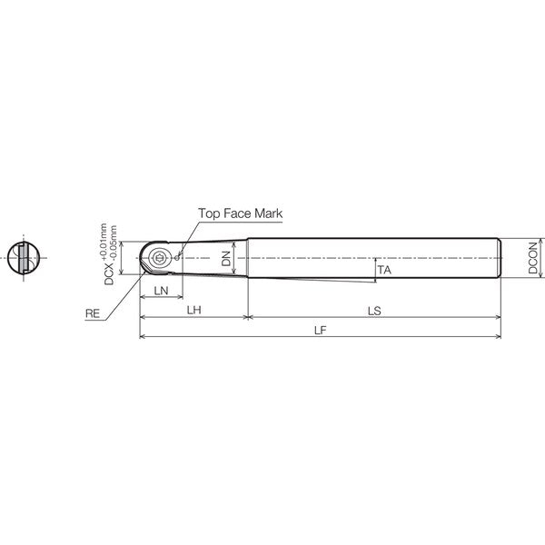 MRF 12S16160 Standard Length Shank