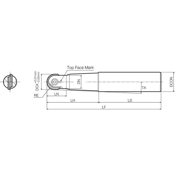 MRF 25S32200 Standard Length Shank