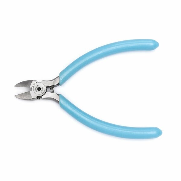 4 in Diagonal Cutting Plier Flush Cut Pointed Nose Uninsulated