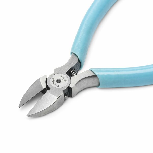 4 in Diagonal Cutting Plier Flush Cut Oval Nose Uninsulated