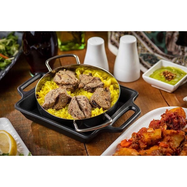 Square Melamine Skillet, 8-1/2