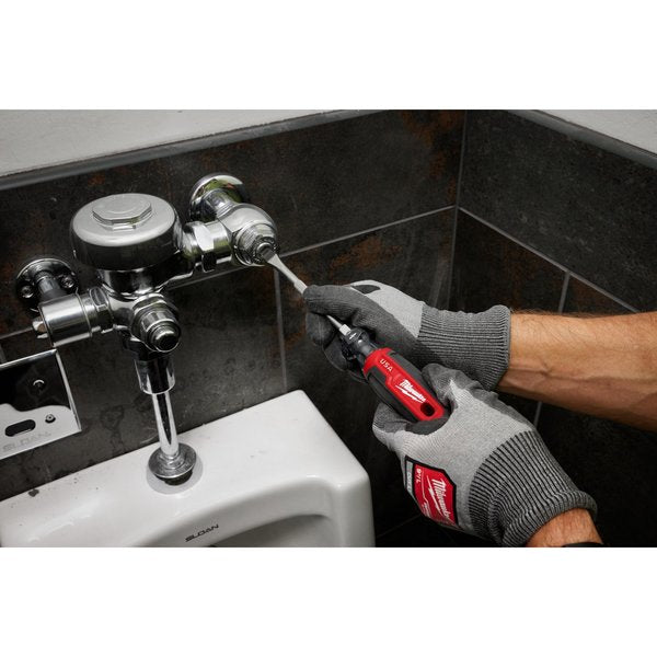 1/4 in. x 4 in. Slotted Cushion Grip Screwdriver (Made in USA)