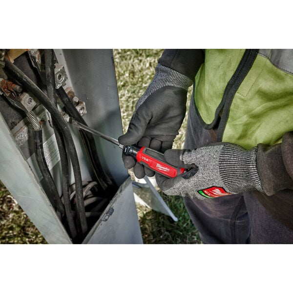 5/16 in. x 6 in. Slotted Cushion Grip Screwdriver (Made in USA)