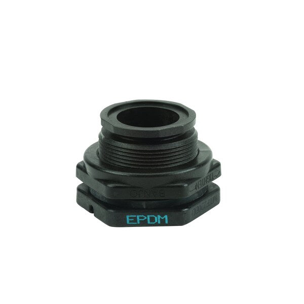 Bulkhead Fitting, EPDM, 3 1/8