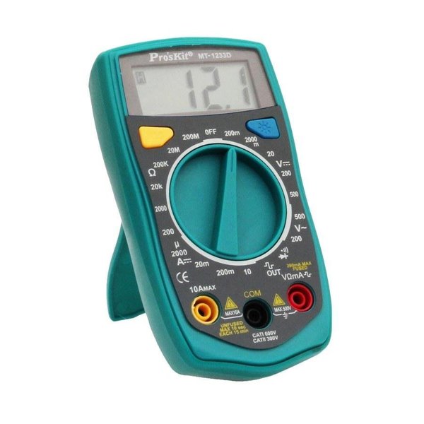 Multimeter, Digital, 3 1/2