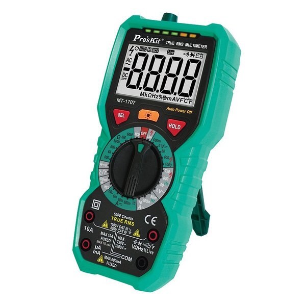 True, RMS Multimeter 3 5/6