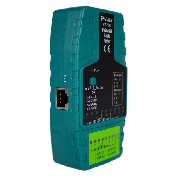 POE and LAN Cable Tester