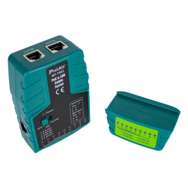 POE and LAN Cable Tester