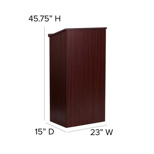 Lectern, Mahogany, Floor Type
