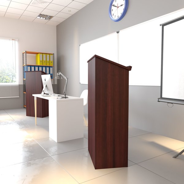 Lectern, Mahogany, Floor Type