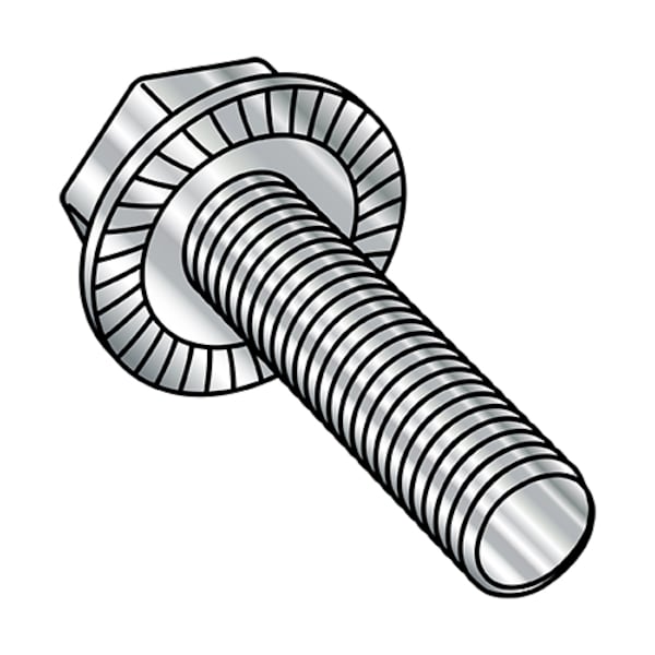 5/16-18X7/8 SERRTED HWH FLANG FT 18-8 STAINLESS STEEL