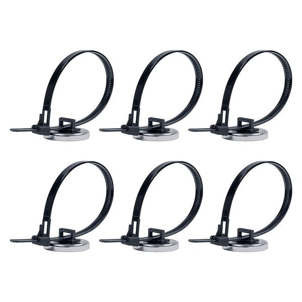Cup Magnet with Reusable Zip Tie, 7, PK6