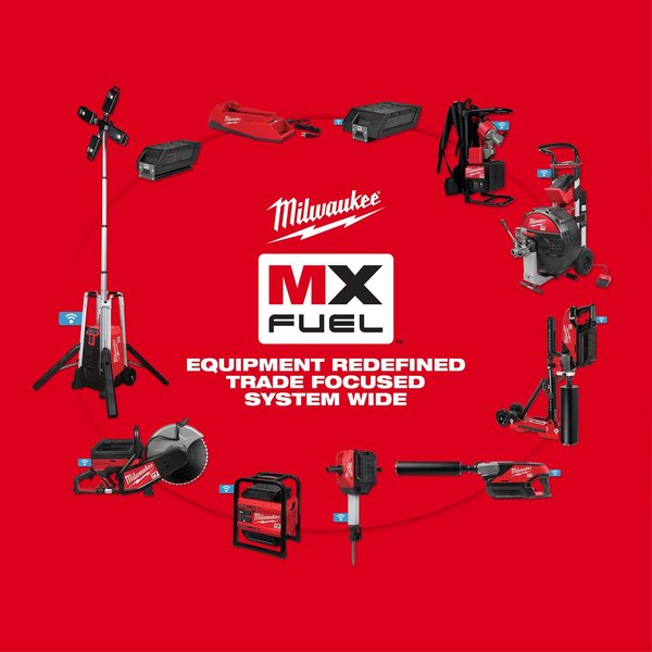 MX FUEL 6 in. Handheld Core Drill Kit