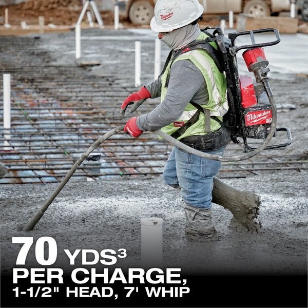 Concrete Vibrator Kit, 72 V, 1 Phase