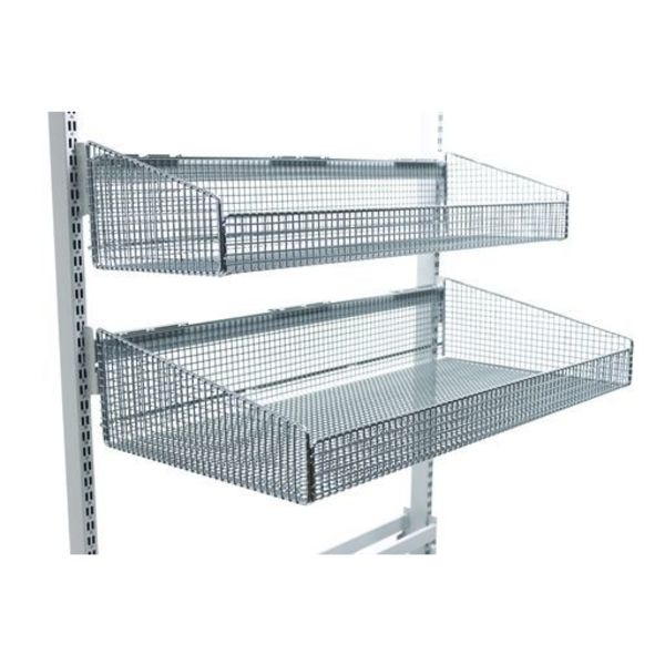 Mesh Basket, Chrome Plus, 18x36