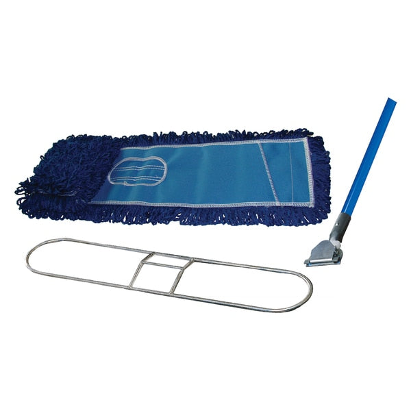 Dust Mop, Blue, Microfiber, WWD24B