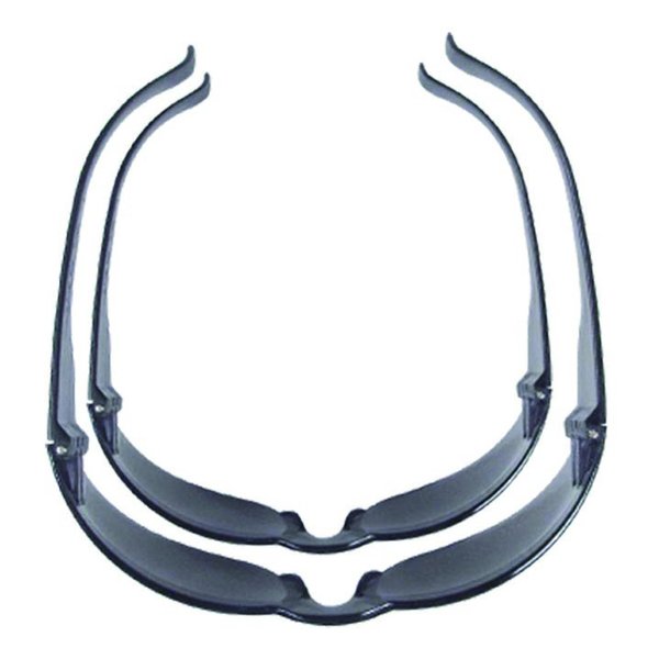 Safety Glasses, Wraparound Clear Anti-Fog, Scratch-Resistant