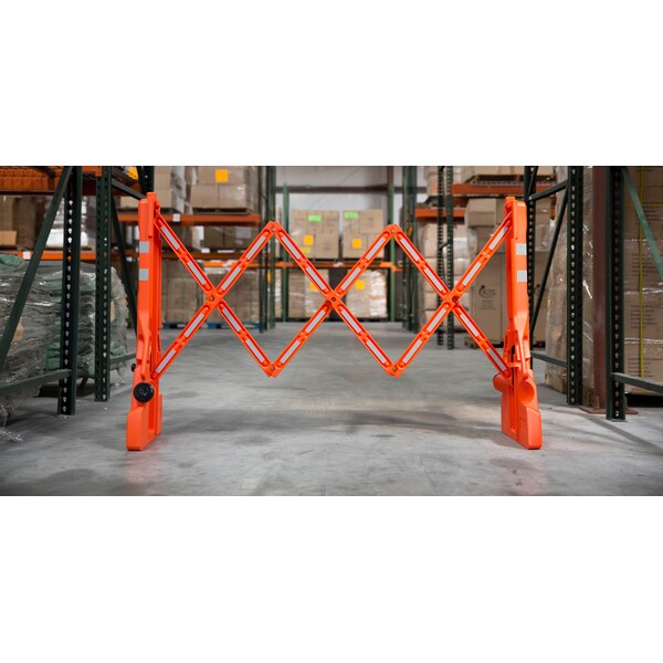 Multi-Gate Expandable Plastic Barricade