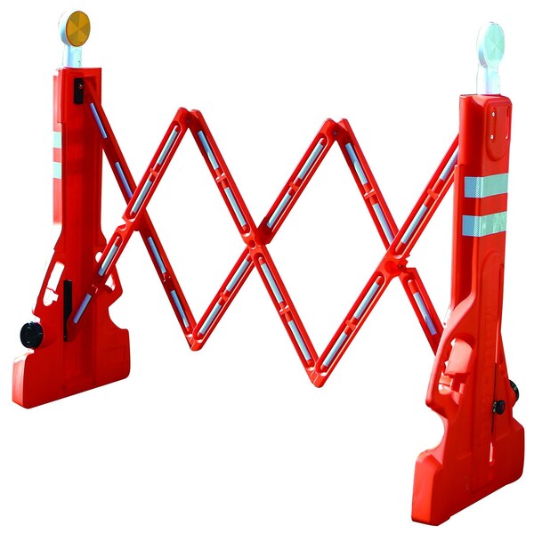 Multi-Gate Expandable Plastic Barricade