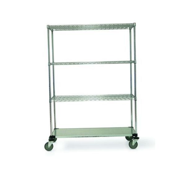 M-SD Unit, w/Casters, 4-Shelf, 24x48x80
