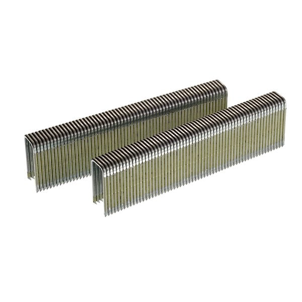 Staples, 16 ga, Standard Crown, 1 in Leg L, Steel, 5000 PK