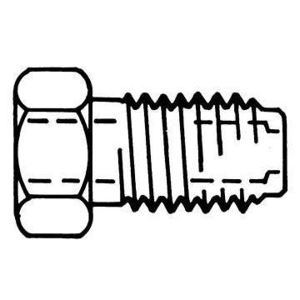 Valco Male Nut 1/16 In