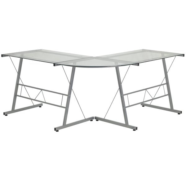 L Shaped Desk, 48