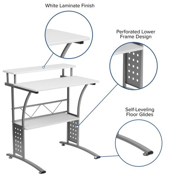 Computer Desk, 23-1/2