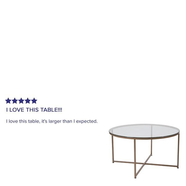 Round Coffee Table, 35.5
