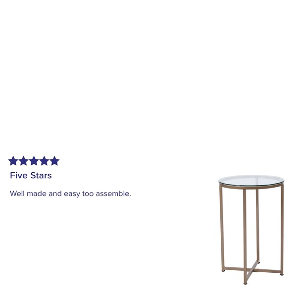 Round End Table, 16