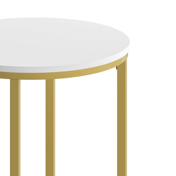 Round End Table, 15.75