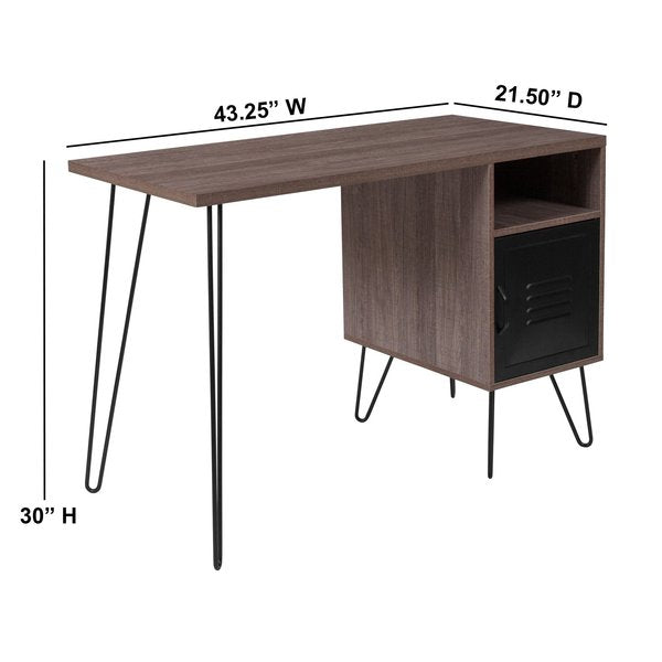 Contemporary Desk, 21-1/2