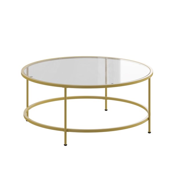 Round Coffee Table, 35.25