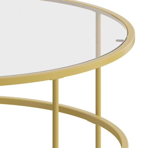Round Coffee Table, 35.25