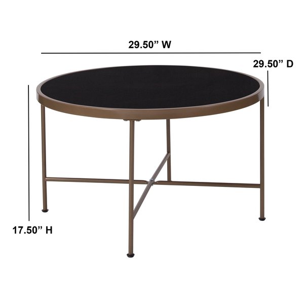 Round Coffee Table, 29.5