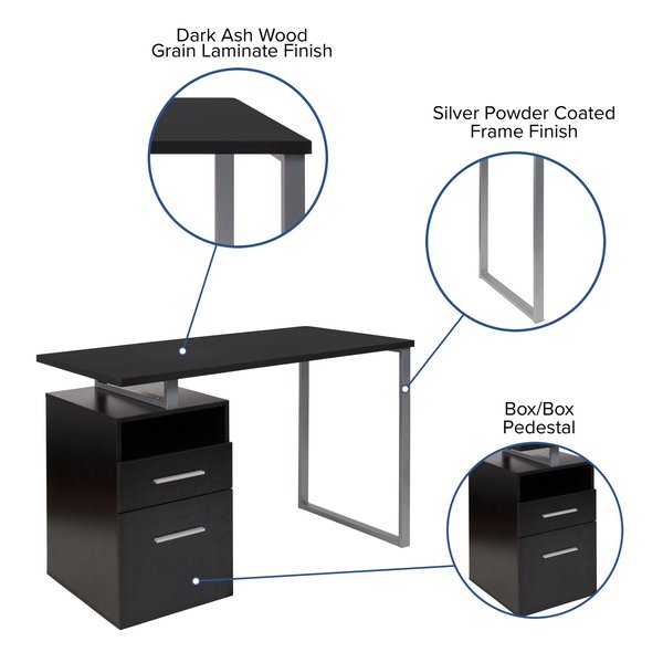 Computer Desk, 23-1/2