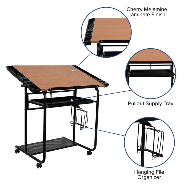 Mobile Draft Table, 35-1/4