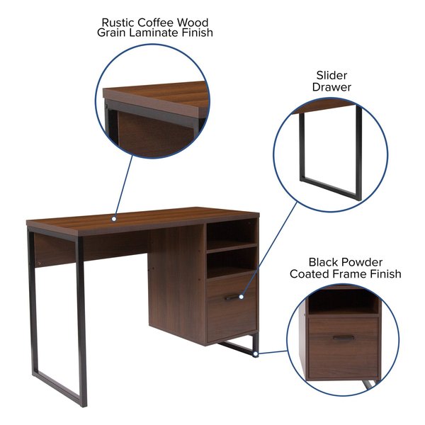 Computer Desk, 19-1/2