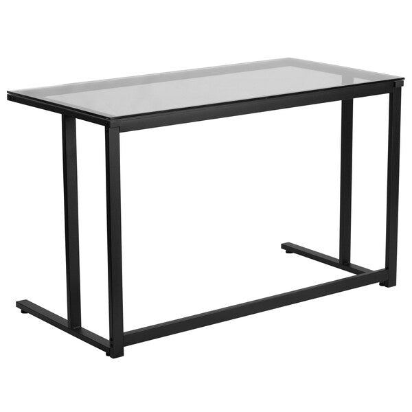 Glass Desk, 23-1/2