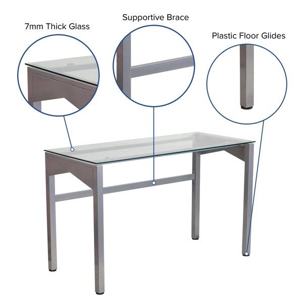 Contemporary Desk, 21-3/4