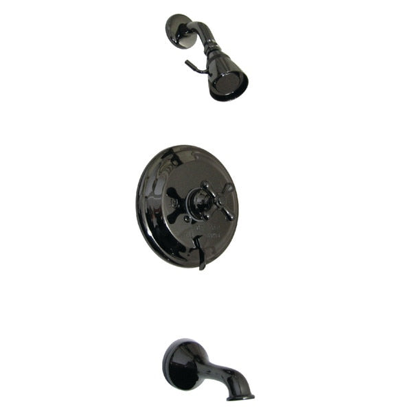 NB36300AX Pressure Balanced Tub/Shower Faucet with Metal Cross Handle