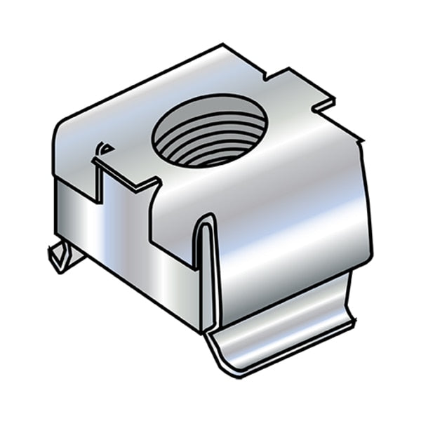 Cage Nut, 3/8