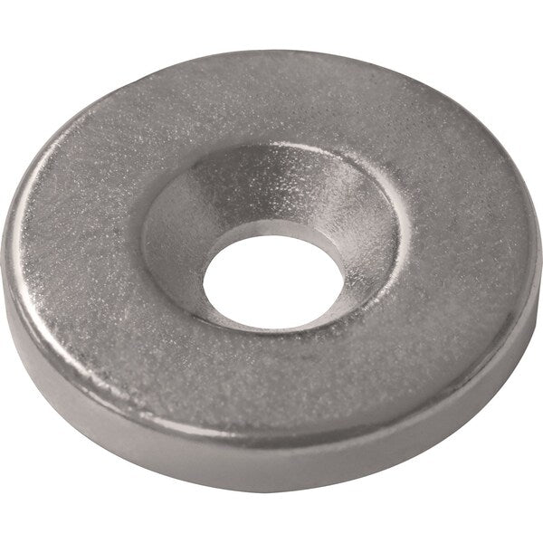 Nickel Plated Rare Earth Ring 0.75