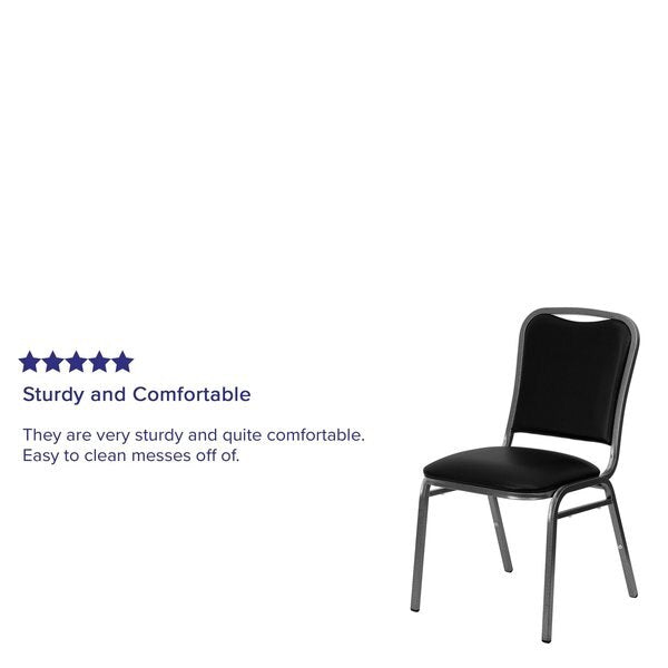 BlackBanquet Chair, 22
