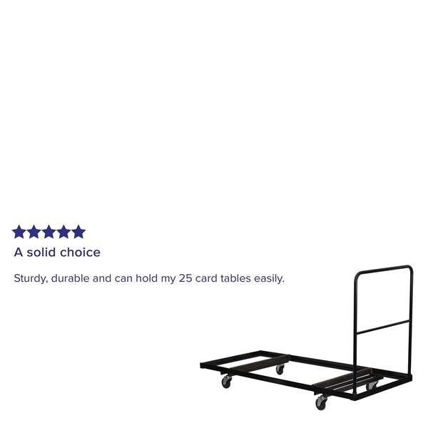 Folding Table Dolly, Rect Tables, 30